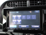 ナビゲーションは純正9インチSDナビ(NSZT-Y64T)を装着しております。AM、FM、CD、DVD再生、Bluetooth、音楽録音再生、フルセグTVがご使用いただけます。