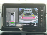 アラウンドビューモニターで全周囲が見えるのでバックや駐車が苦手な方も安心です。