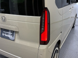 視認性がいいテールランプ。後続車にも存在をアピール。