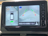 【アラウンドビューモニター】車を上から見下ろしているかのような映像で周囲の状況がひと目で確認、狭い駐車場に駐車するときも安心です♪