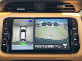 アラウンドビューモニターで、360度周囲の状況を瞬時に把握することができます!