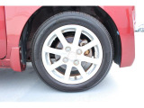 タイヤサイズは155/65R14と言うサイズを使用。軽自動車ではスタンダードなサイズです。