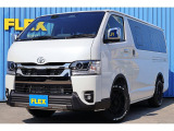 ハイエースバン ダークプライムⅡ ガソリン2WD 9型♪ フローリン施工済み&家具付きベットキット搭載♪ FLEXカスタム多数装備入荷しました♪