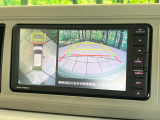 【パノラマモニター】専用のカメラにより、上から見下ろしたような視点で360度クルマの周囲を確認することができます☆死角部分も確認しやすく、狭い場所での切り返しや駐車もスムーズに行えます。