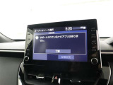 ディスプレイオーディオ装備。タッチパネル式で使いやすいです。