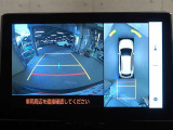 バックガイドモニターです。ハンドルの角度に合わせてガイド線も動きます。車庫入れなどサポートしてくれます。