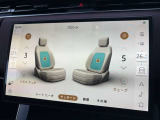 【22way電動調節シートOP価格234.000円】5段階で調節可能な、マッサージシートをご用意しております。