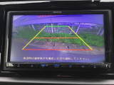 バックモニター付きで、車庫入れやバック時の後方確認をサポート。