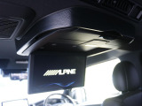 ALPINE12.8inフリップダウンモニター!