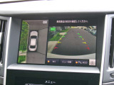 アラウンドビューモニター付きです 上から見たイメージで駐車出来ますので車庫入れの苦手な方も楽に駐車出来ます♪