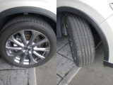 車のデザインにマッチした純正アルミホイール☆