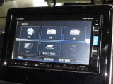 ナビゲーションは純正メモリーナビ(VXM-195VFi)を装着しております。AM、FM、CD、DVD再生、Bluetooth、音楽録音再生、フルセグTVがご使用いただけます。