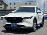 登録済み未使用車のCX-5が入荷しました!アラウンドビューモニター、LEDヘッドライト、パワーバックドアなど充実装備のお車です!是非お早目のお問い合わせお待ちしております!