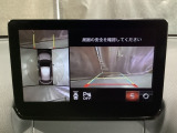 360度モニターは、4つのカメラによる前後左右・俯瞰映像でドライバーからは見えない領域の危険認知をサポートします!全周囲の死角を減らし、狭い駐車場や幅寄せ、T字路の進入などの運転の安心感を高めますッ!