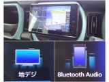 KENWOOD製のカーナビ搭載。テレビやBluetoothなどもご利用できます。
