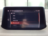 Bluetoothに接続することで、スマートフォンに入っている音楽アプリを車内で楽しめたり、通話が出来ます♪
