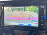 【バックカメラ】駐車時に後方がリアルタイム映像で確認できます。大型商業施設や立体駐車場での駐車時や、夜間のバック時に大活躍!運転スキルに関わらず、今や必須となった装備のひとつです!