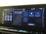 オーディオソース選択画面です。Bluetoothオーディオをご利用いただけます。