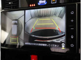 バックガイドモニターで、後方を確認しながら安心して駐車することができます。運転初心者も熟練者も必須の機能ですよ!