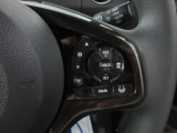 ハンドル右側はクルーズコントロールのスイッチを装備しています。運転中の操作も安心して行えます。
