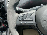 ステアリングスイッチです。手元のスイッチ操作でアドバンスドドライブアシストディスプレイや音量調整などができます。是非、お試しください。