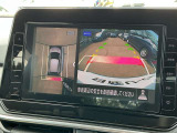 【アラウンドビューモニター】車両周辺をモニターで確認できて、駐車が苦手な人でもスムーズに駐車できます