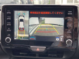 【全周囲モニター】フロント+サイド+バックにカメラが装着されています。車庫入れが苦手な方もこれがあれば安心ですね。