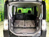 普段のお買い物や通勤、送迎等に十分な荷室スペースを確保しております。セカンドシートを倒すと、大きな荷物の積載も可能です♪