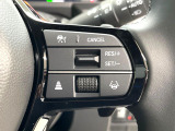 【レーダークルーズコントロール】高速道路もラクラク走行。アクセルを離しても一定速度で走行ができ、長距離運転時の負担を軽減!加速・減速も簡単なスイッチ操作で調整できます。