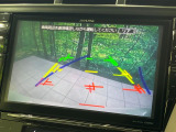 【バックカメラ】駐車時に後方がリアルタイム映像で確認できます。大型商業施設や立体駐車場での駐車時や、夜間のバック時に大活躍!運転スキルに関わらず、今や必須となった装備のひとつです!
