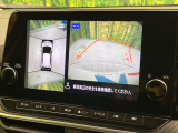 【アラウンドビューモニター】専用のカメラにより、上から見下ろしたような視点で360度クルマの周囲を確認することができます☆死角部分も確認しやすく、狭い場所での切り返しや駐車もスムーズに行えます。