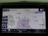 ナビゲーション付き。タッチパネル式で使いやすく、お出かけもラクラクです。