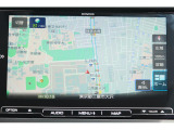 ケンウッド製メモリーナビ装備!!TV視聴(フルセグ対応)やCD、DVD再生の 、Bluetoothにも対応しています。