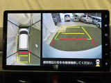 見えづらい車体後方部を映像で映し出してしっかりサポート!難しいバック駐車も安心です♪