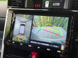 【パノラミックビューモニター】専用のカメラにより、上から見下ろしたような視点で360度クルマの周囲を確認することができます☆死角部分も確認しやすく、狭い場所での切り返しや駐車もスムーズに行えます。
