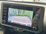 【バックカメラ】駐車時に後方がリアルタイム映像で確認できます。大型商業施設や立体駐車場での駐車時や、夜間のバック時に大活躍!運転スキルに関わらず、今や必須となった装備のひとつです!