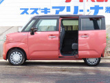 乗り降りも積み下ろしもスライドドアは便利です☆