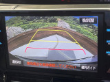 【バックカメラ】駐車時に後方がリアルタイム映像で確認できます。大型商業施設や立体駐車場での駐車時や、夜間のバック時に大活躍!運転スキルに関わらず、今や必須となった装備のひとつです!