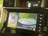 【パノラミックビューモニター】専用のカメラにより、上から見下ろしたような視点で360度クルマの周囲を確認することができます☆死角部分も確認しやすく、狭い場所での切り返しや駐車もスムーズに行えます。