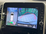 【アラウンドビューモニター】専用のカメラにより、上から見下ろしたような視点で360度クルマの周囲を確認することができます☆死角部分も確認しやすく、狭い場所での切り返しや駐車もスムーズに行えます。