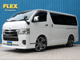 令和5年式!ダークプライムⅡディーゼル2WD スライドドア小窓付き【FLEX内外装カスタム】床張り施工済み!新品ベッドキット付き!程度良好な1台!全国販売大歓迎!