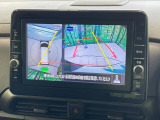 【アラウンドビューモニター】専用のカメラにより、上から見下ろしたような視点で360度クルマの周囲を確認することができます☆死角部分も確認しやすく、狭い場所での切り返しや駐車もスムーズに行えます。