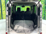 普段のお買い物や通勤、送迎等に十分な荷室スペースを確保しております。セカンドシートを倒すと、大きな荷物の積載も可能です♪