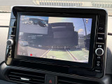 ナビ画面でドラレコ映像を確認できます。