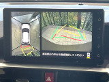 【パノラマモニター】専用のカメラにより、上から見下ろしたような視点で360度クルマの周囲を確認することができます☆死角部分も確認しやすく、狭い場所での切り返しや駐車もスムーズに行えます。