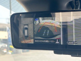 【アラウンドビューモニター】専用のカメラにより、上から見下ろしたような視点で360度クルマの周囲を確認することができます☆死角部分も確認しやすく、狭い場所での切り返しや駐車もスムーズに行えます。