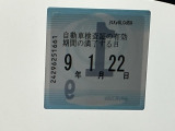 次回の車検日になります。こちらのステッカーをご確認ください。