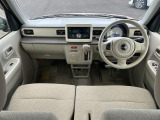 見晴らしがよく開放的な車内。視界も良好です。