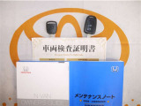 キーレス付。取扱説明書とメンテナンスノートもあります☆品質評価シート付いてます!!