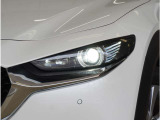 【LEDヘッドライト】省電力で長寿命の明るく運転しやすいLEDヘッドランプです。明るく照らすので暗い夜道からお客様を守ってくれます。お近くの広島マツダまでお越しください。